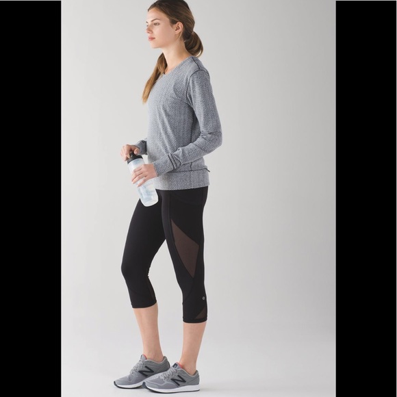 Lululemon Rush Hour Long Sleeve Hazy Heather - Picture 3 of 8